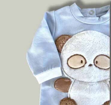 Бебешки ромпър панда CHICCO за момче - снимка 2 - Новородено момче - Yomi.Kids