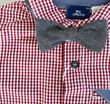 Детска риза каре CHICCO - снимка 2 - Блузи за момче - Yomi.Kids