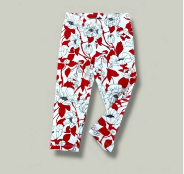 Детски клин цветя CHICCO за момиче - снимка 1 - Панталони и клинове за момиче - Yomi.Kids