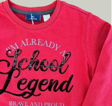 Детска блуза Legend CHICCO - снимка 2 - Блузи за момче - Yomi.Kids