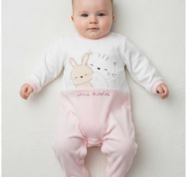 Ромпър зайче и коте CHICCO