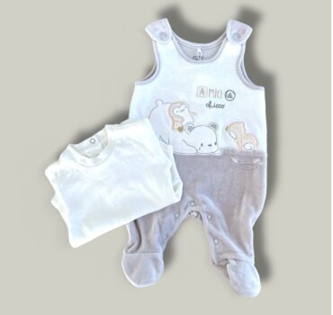 Бебешки комплект за момче CHICCO от 2 части - снимка 1 - Новородено момче - Yomi.Kids