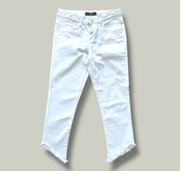 Детски дънки GUESS в бяло - снимка 1 - Тийн момиче - Yomi.Kids