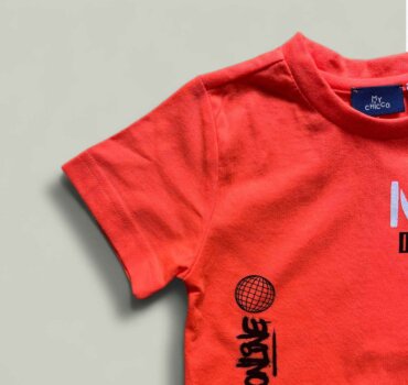 Тениска CHICCO в оранжево - снимка 2 - Тениски и потници за момче - Yomi.Kids