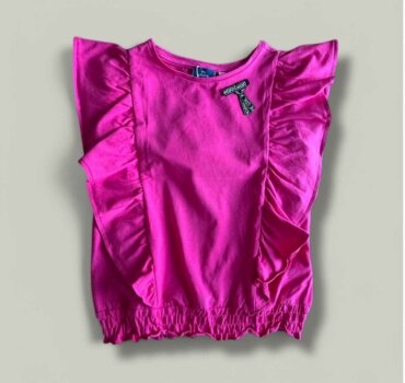 Потник CHICCO в цвят циклама - снимка 1 - Тениски и потници за момиче - Yomi.Kids