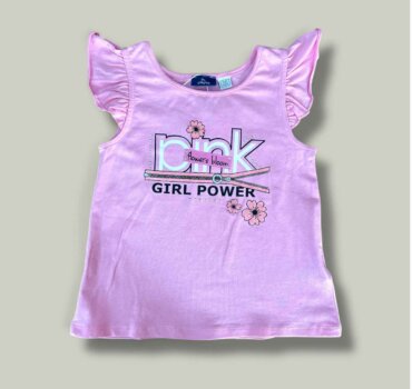 Потник CHICCO Pink в розово - снимка 1 - Тениски и потници за момиче - Yomi.Kids