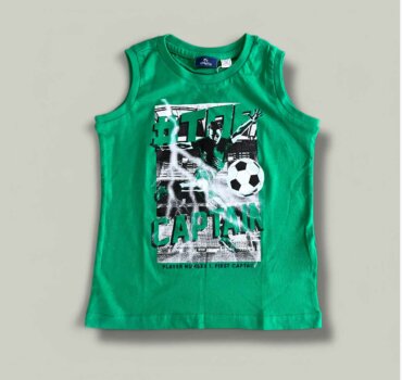 Потник CHICCO Top в зелено - снимка 1 - Тениски и потници за момче - Yomi.Kids