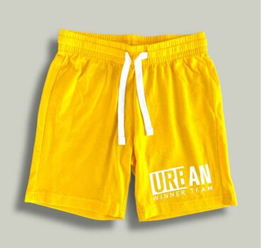 Къс панталон CHICCO Urban Yellow в жълто - снимка 1 - Къси панталони за момче - Yomi.Kids