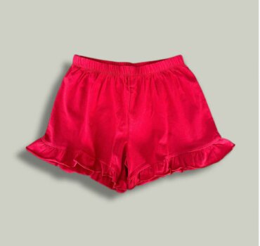 Къс панталон CHICCO Red в червено - снимка 1 - Къси панталони за момиче - Yomi.Kids