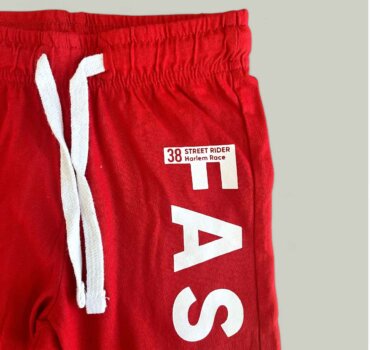 Къс панталон CHICCO Fast R в червено - снимка 2 - Къси панталони за момче - Yomi.Kids