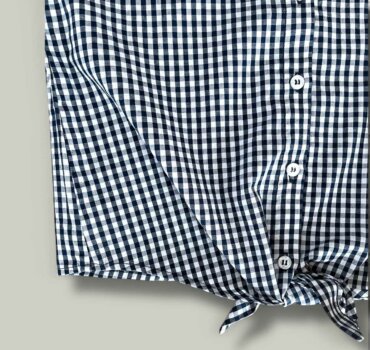 Риза CHICCO каре с къс ръкав - снимка 3 - Тениски и потници за момиче - Yomi.Kids