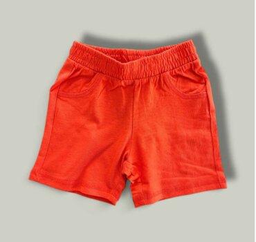 Бебешки къси панталони CHICCO в оранжево - снимка 1 - Къси панталони - Yomi.Kids