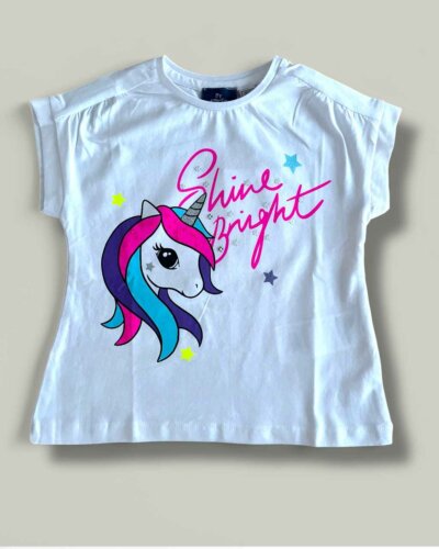 Тениска CHICCO Bright в бяло - снимка 1 - Тениски и потници за момче - Yomi.Kids