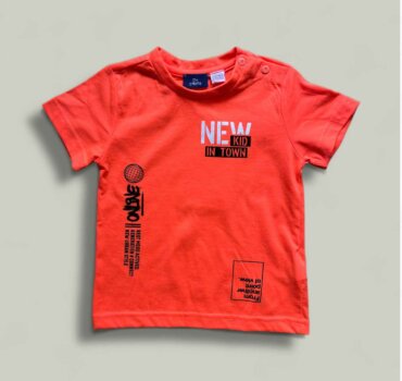 Тениска CHICCO в оранжево - снимка 1 - Тениски и потници за момче - Yomi.Kids