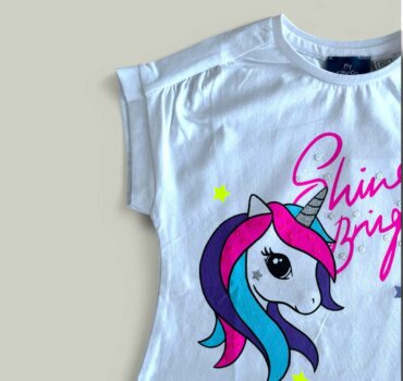 Тениска CHICCO Bright в бяло - снимка 2 - Тениски и потници за момче - Yomi.Kids