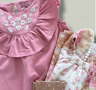 Комплект Haute Hippie включва 4 части - снимка 2 - Комплекти с къс ръкав за момиче - Yomi.Kids