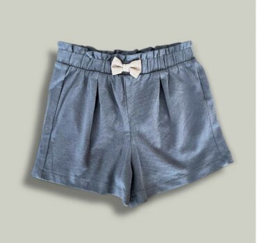 Бебешки къси панталони CHICCO Bow - снимка 1 - Къси панталони за момиче - Yomi.Kids