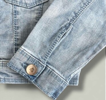 Дънково яке CHICCO в светло синьо - снимка 2 - Якета за момиче - Yomi.Kids