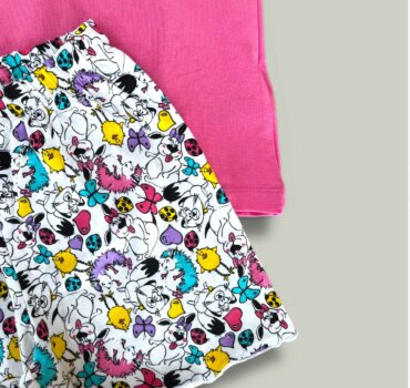 Пижама CHICCO Star в розово и бяло - снимка 2 - Пижами за момиче - Yomi.Kids