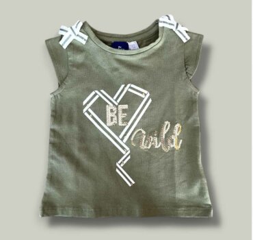 Потник CHICCO Wild в тъмно зелено - снимка 1 - Тениски и потници за момче - Yomi.Kids