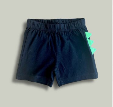 Къс панталон CHICCO Dino в черно - снимка 1 - Къси панталони за момче - Yomi.Kids