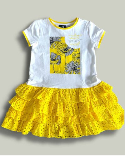 Рокля CHICCO Bright - снимка 1 - Рокли и поли - Yomi.Kids