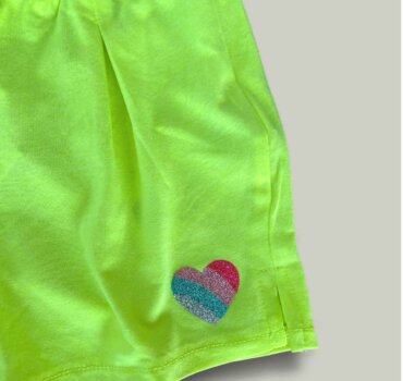 Къс панталон CHICCO LH в лимонено жълто - снимка 2 - Къси панталони за момиче - Yomi.Kids