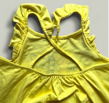 Потник CHICCO Yellow в жълто - снимка 2 - Тениски и потници за момиче - Yomi.Kids