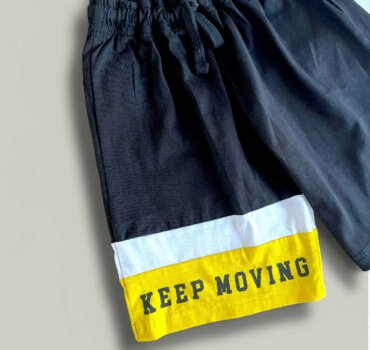 Комплект CHICCO Move в бяло, жълто и черно - снимка 2 - Комплекти с къс ръкав за момче - Yomi.Kids